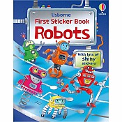 First Sticker Books Robots