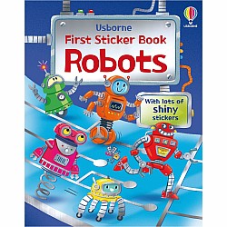 First Sticker Books Robots