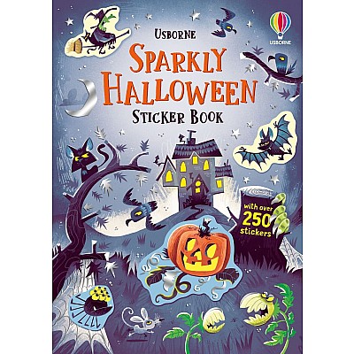 Sparkly Halloween Sticker Book: A Halloween Book for Kids