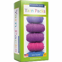 Friendly Loom - pegLoom or LapLoom Refill Kit - Berry Colors