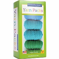 Friendly Loom - pegLoom or LapLoom Refill Kit - Ocean Colors