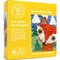 Friendly Loom - Fox Latch Hooking Kit