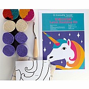 Latch Hooking Kit - Unicorn