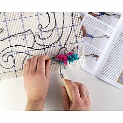 Latch Hooking Kit - Butterfly