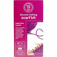 Friendly Loom - Knitting Scarf Kit - Pink