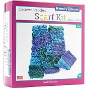 Friendly Loom - Crochet Scarf Kit - Ocean Colors