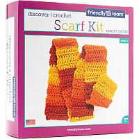 Discover Crochet: Scarf Kit Sunset