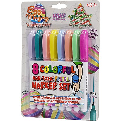 8 Pack Pastel Marker Refill