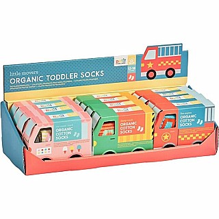 Little Movers Organic Toddler Socks