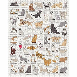 Cat Lover's 1000 Piece Jigsaw Puzzle