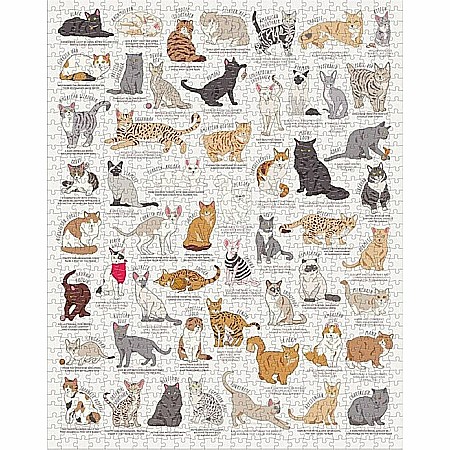 Cat Lover's 1000 Piece Jigsaw Puzzle