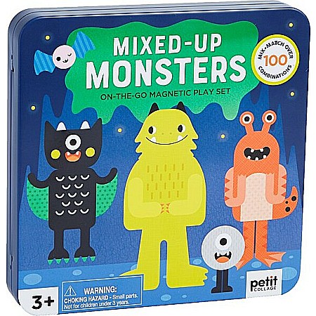 Mixed-up Monsters On-the-Go Magnetic Play Set