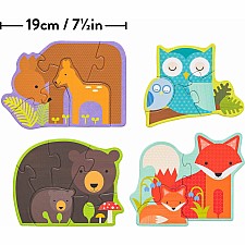 Beginner Puzzle- Forest Babies