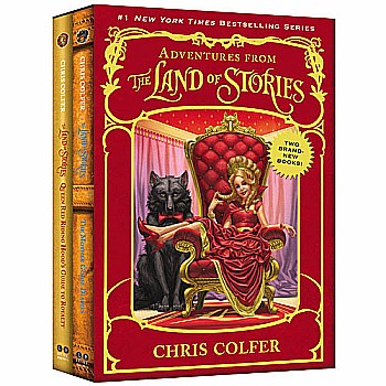 Adventures from the Land of Stories Boxed Set: The Mother Goose Diaries and Queen Red Riding Hood's Guide to Royalty