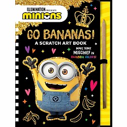 Minions: Go Bananas!: A Scratch Art Book