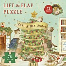 Cat Family Christmas Lift-the-Flap Puzzl