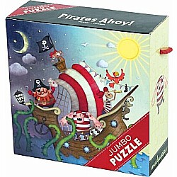 MudPuppy "Pirates Ahoy!" (25 pc Jumbo Puzzle)