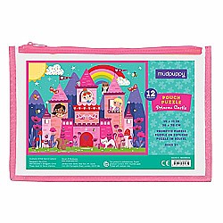 Princess Castle Pouch 12 Piece Puzzle