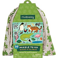 Animals Of The World Puzzle to Go