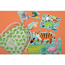 Animals Of The World Puzzle to Go