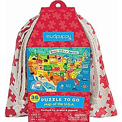 Galison "Map of The U.S.A." (36 pc Puzzle)