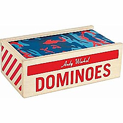 Andy Warhol Wooden Dominoes