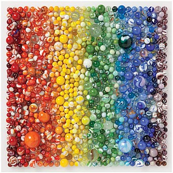 Mudpuppy "Rainbow Marbles" (500 Pc Puzzle)