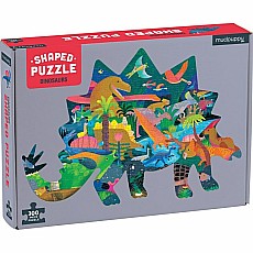 Dinosaurs 300 Piece Shaped Scene Puzzle