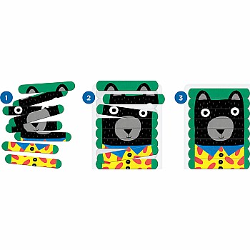 Animal Friends Puzzle Sticks