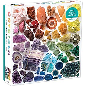 Rainbow Crystals 500 Piece Puzzle