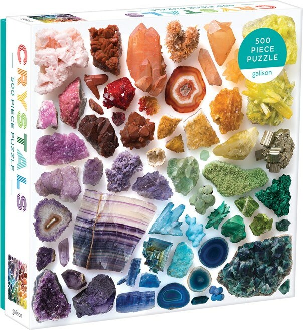 Rainbow Crystals 500 Piece Puzzle