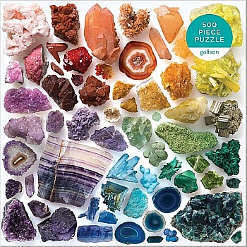500 Piece Rainbow Crystals Puzzle