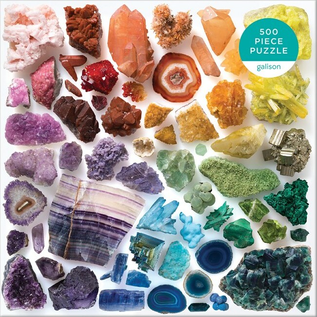 Rainbow Crystals 500 Piece Puzzle