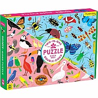 Bugs & Birds 100 Piece Double-Sided Puzzle