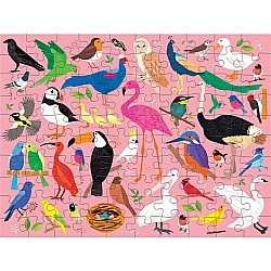 Bugs & Birds 100 Piece Double-Sided Puzzle