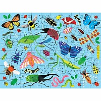 Bugs & Birds 100 Piece Double-Sided Puzzle