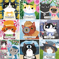 Bookish Cats 500 Piece Family Puzzle