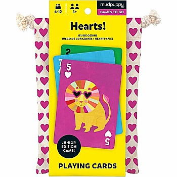 Hearts! Playing Cards To-Go