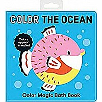 Color the Ocean Color Magic Bath Book