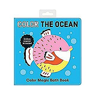 Color the Ocean Color Magic Bath Book