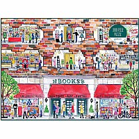 Michael Storrings A Day at the Bookstore 1000 Piece Puzzle