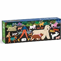 Dog Walk 1000 Piece Panoramic Puzzle