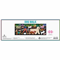 Dog Walk 1000 Piece Panoramic Puzzle