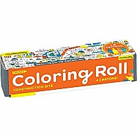 Mini Coloring Roll Construction Site