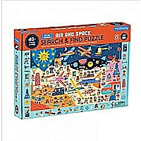 64 Piece Puzzle, Air and Space Search and Find