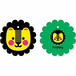 How Are You Feeling? Shaped Ring Flash Cards