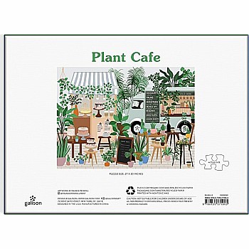 Plant Cafe 1000 Piece Puzzle