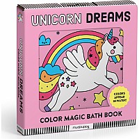 Unicorn Dreams Color Magic Bath Book