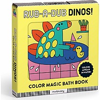 Rub-a-Dub Dinos! Color Magic Bath Book