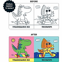 Rub-a-Dub Dinos! Color Magic Bath Book